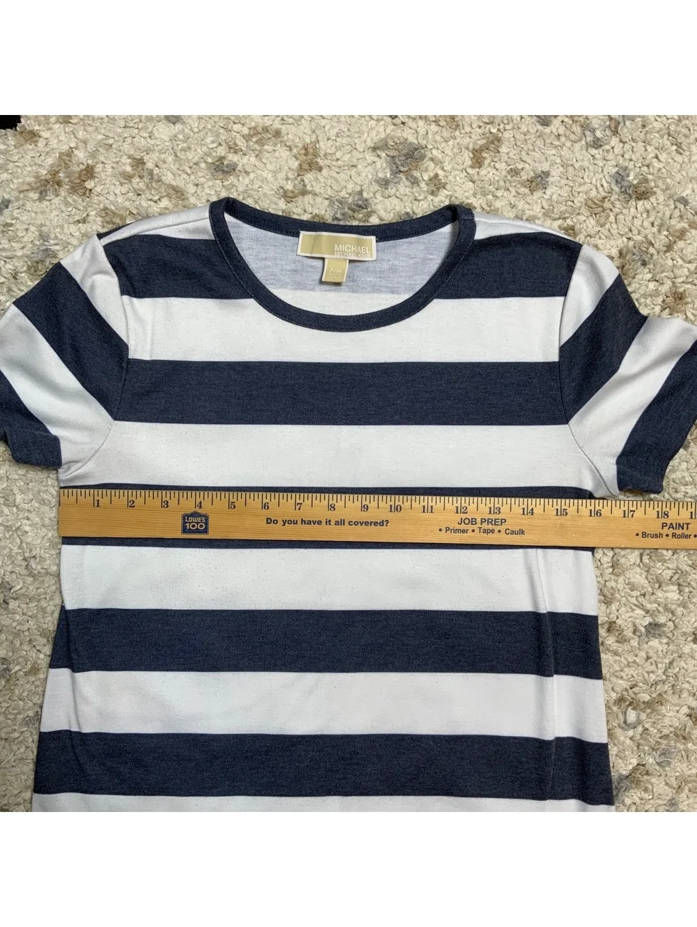 Michael Kors Women's Knee-Length Striped Dress Size M